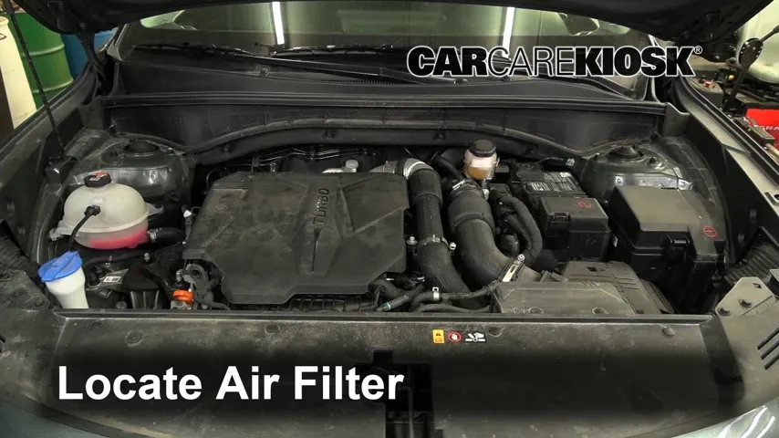 2021 Kia Sorento SX 2.5L 4 Cyl. Turbo Filtro de aire (motor) Cambio